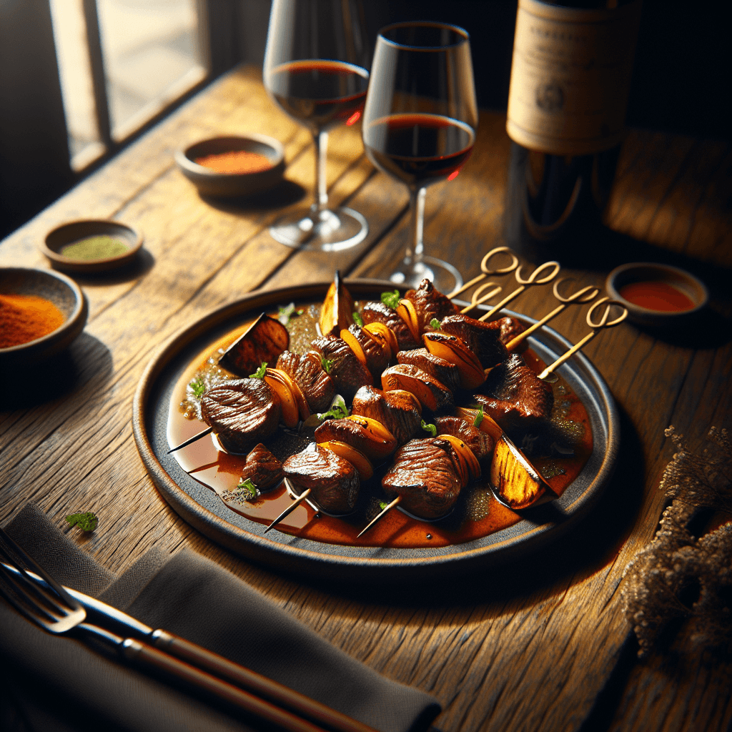 Anticuchos de Corazon