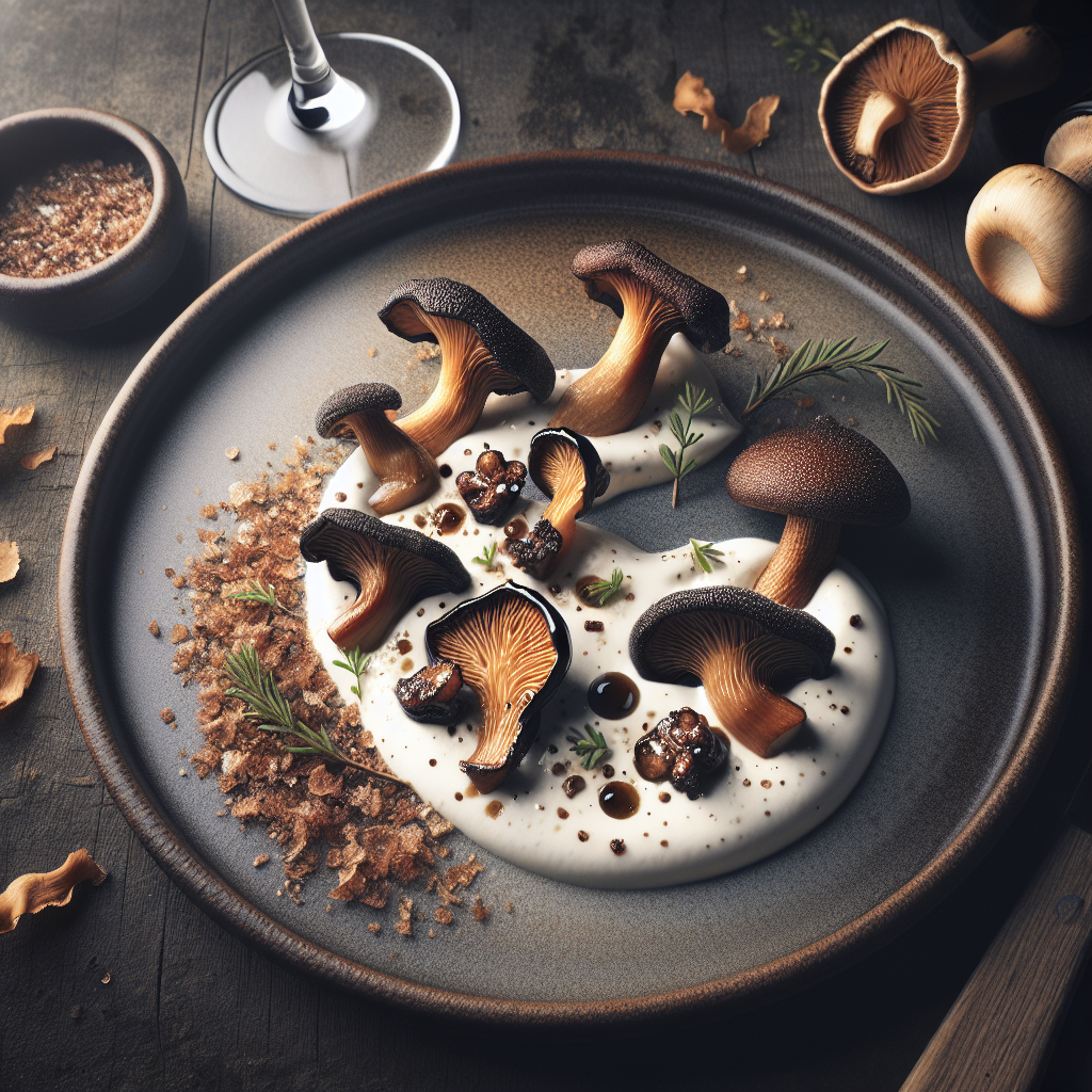 Porcini in Black Garlic