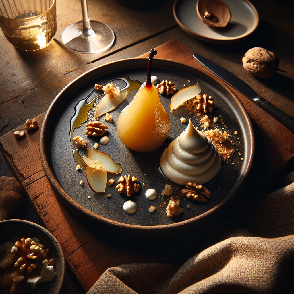 Pear & Ricotta Cream