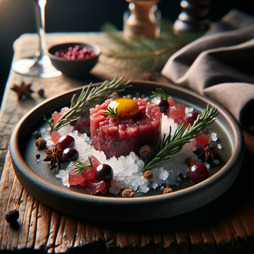 Venison Tartare