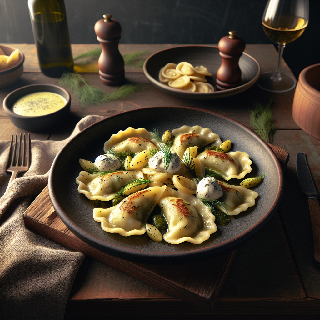 Pierogi with Lake Pike