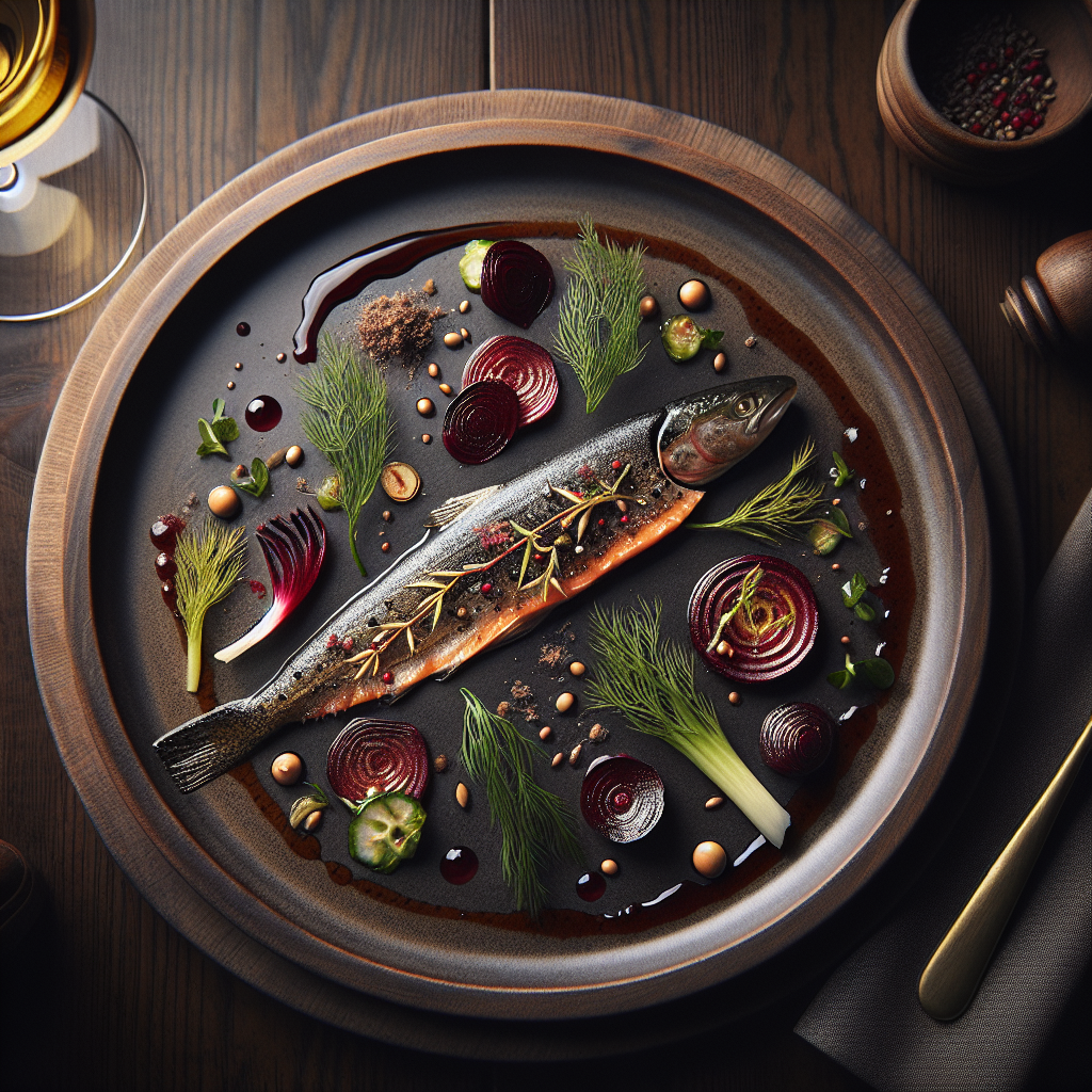Juniper-Cured Trout