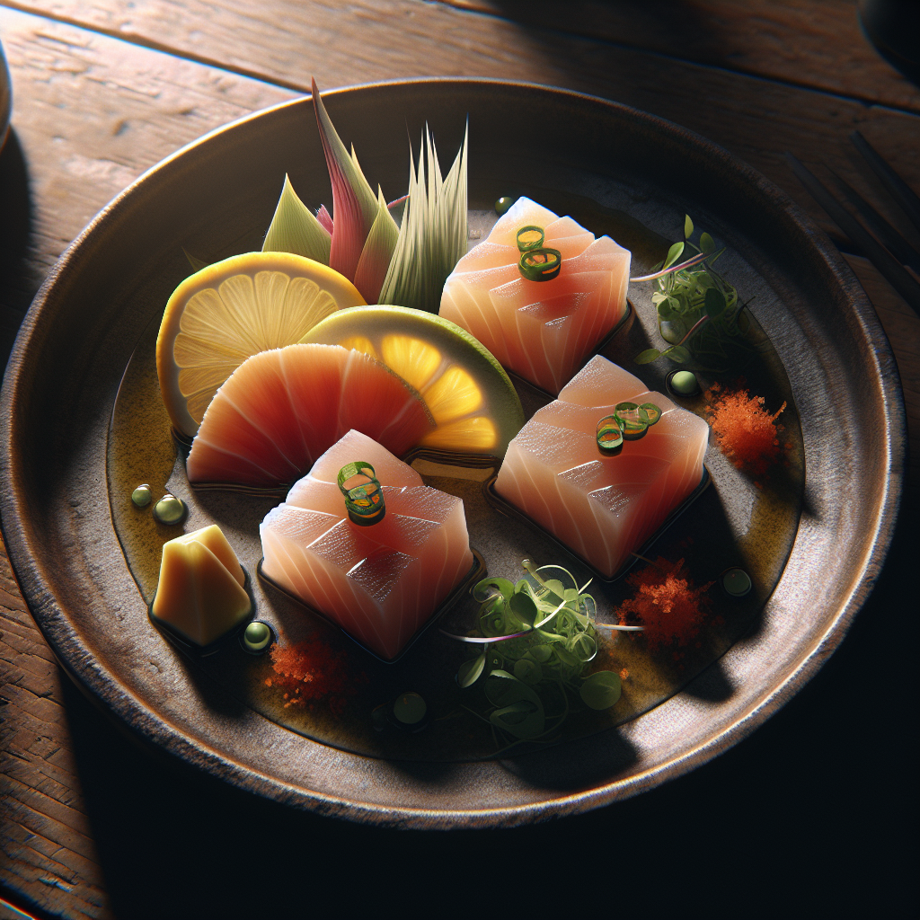 Hamachi Crudo